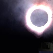 Eva05 teilt einen Einblick in das Bühnenbild des Jeremias Konzerts. 