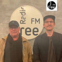 Joachim Sill und Christoph Lohmann bei Radio free FM