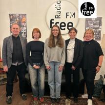 Michael Troost, Frederike, Lea, Prof. Andrea Hennig und Heidi Detzel-Ströble